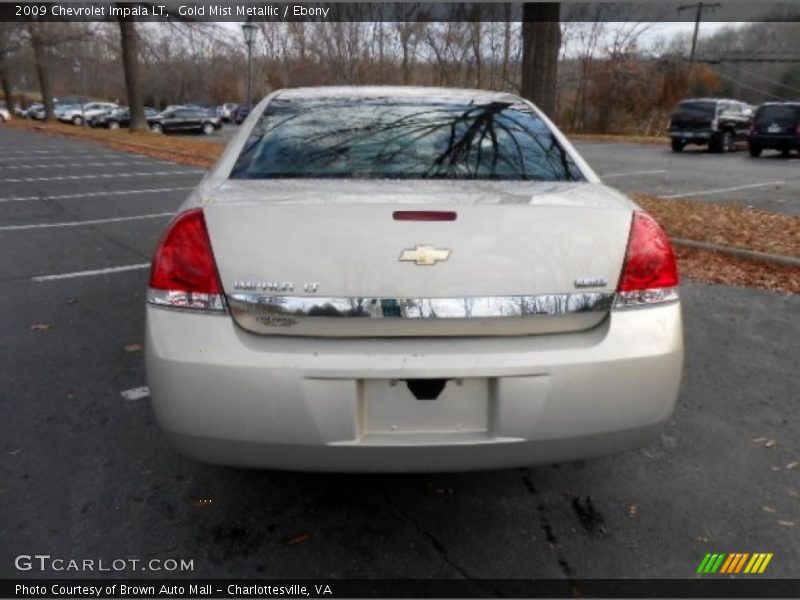 Gold Mist Metallic / Ebony 2009 Chevrolet Impala LT