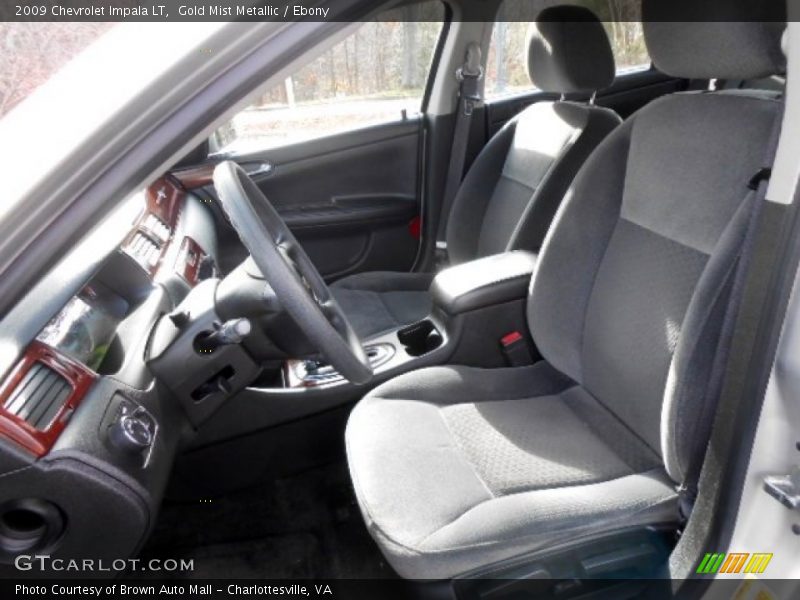 Gold Mist Metallic / Ebony 2009 Chevrolet Impala LT