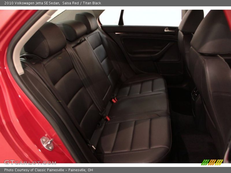 Salsa Red / Titan Black 2010 Volkswagen Jetta SE Sedan