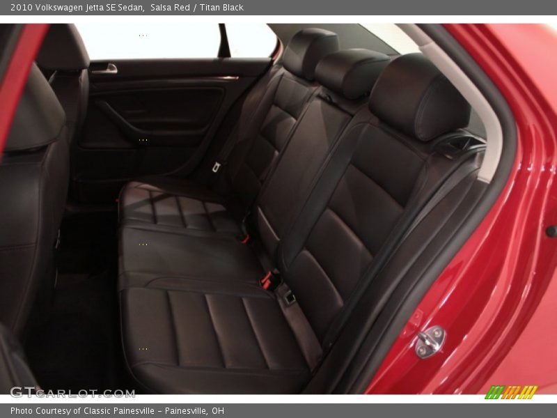 Salsa Red / Titan Black 2010 Volkswagen Jetta SE Sedan