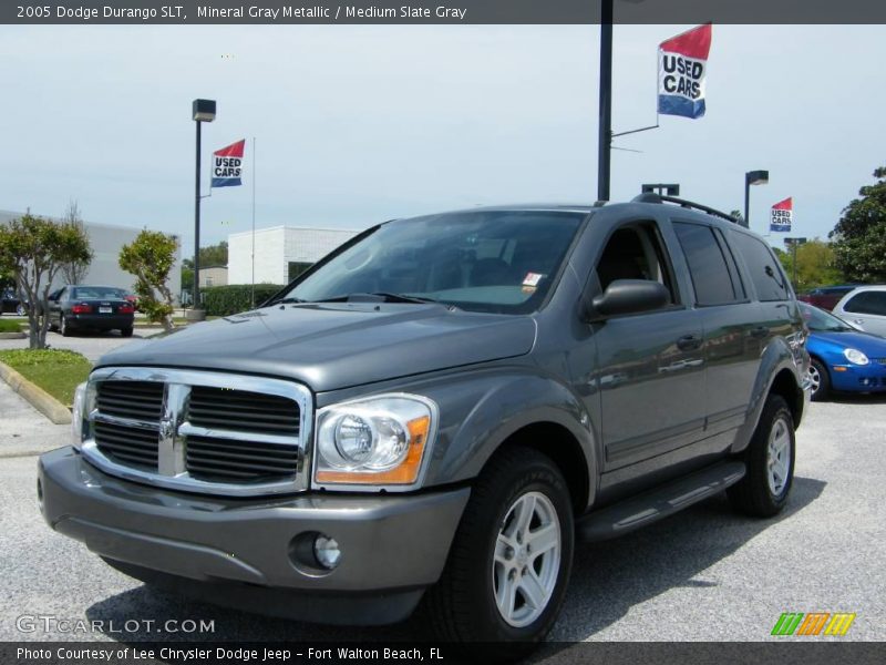 Mineral Gray Metallic / Medium Slate Gray 2005 Dodge Durango SLT