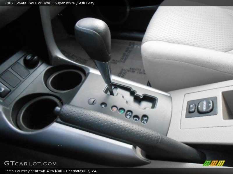 Super White / Ash Gray 2007 Toyota RAV4 V6 4WD