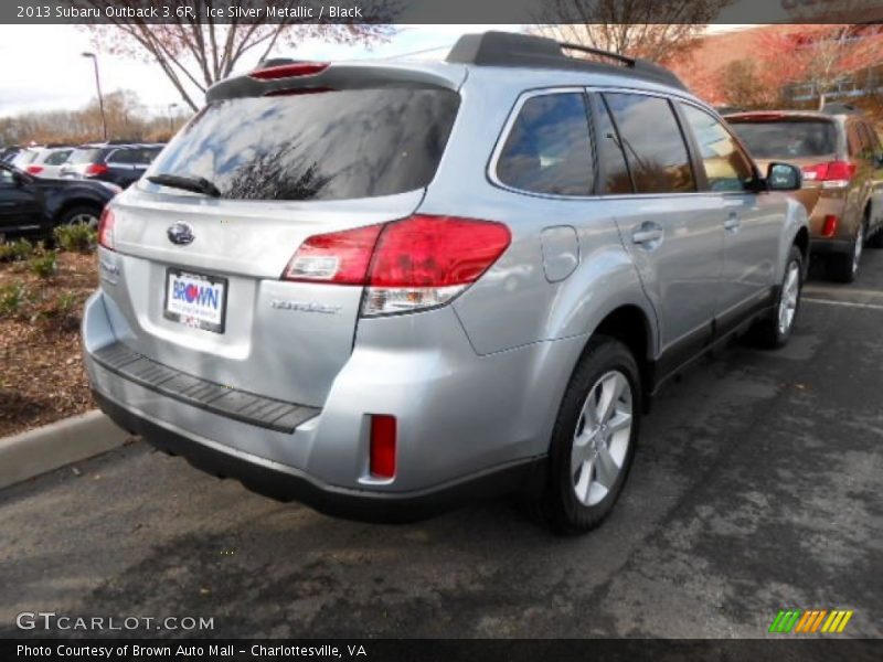 Ice Silver Metallic / Black 2013 Subaru Outback 3.6R