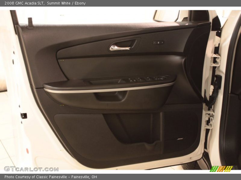 Summit White / Ebony 2008 GMC Acadia SLT
