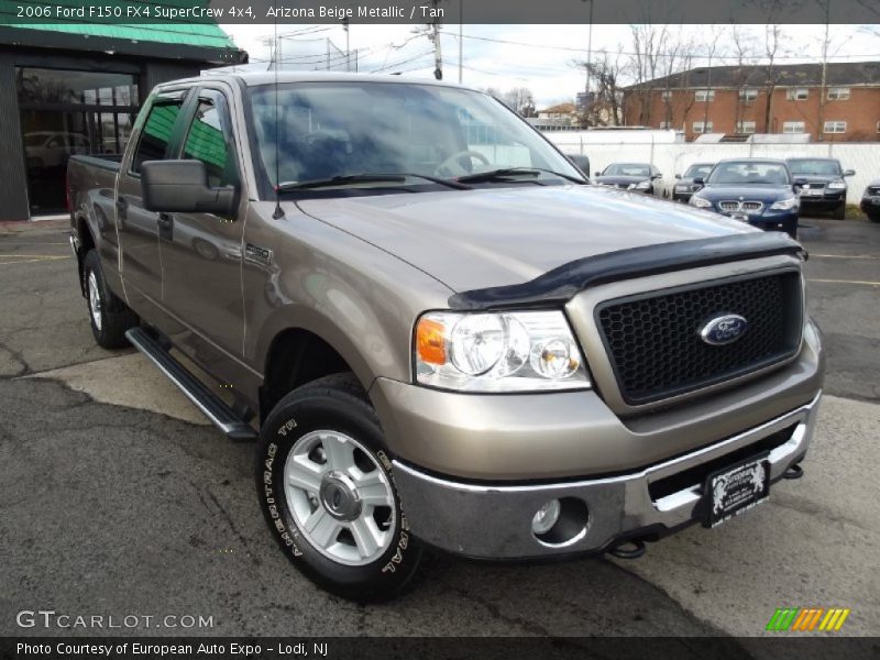 Arizona Beige Metallic / Tan 2006 Ford F150 FX4 SuperCrew 4x4