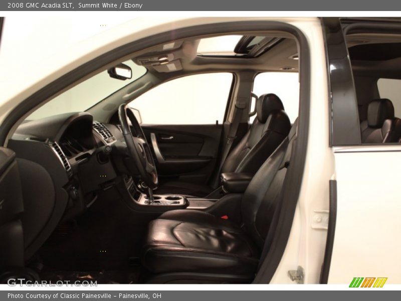 Summit White / Ebony 2008 GMC Acadia SLT