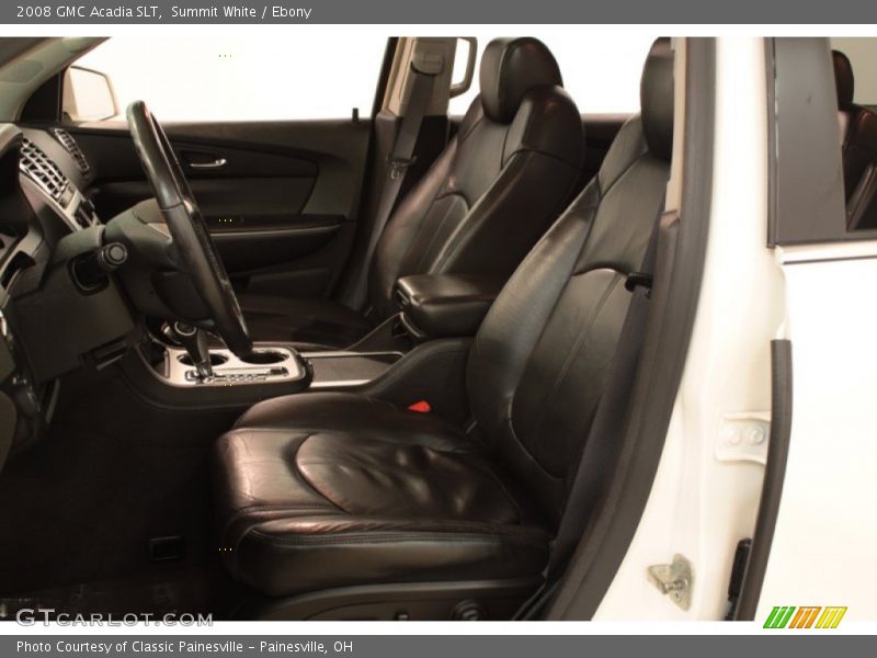 Summit White / Ebony 2008 GMC Acadia SLT
