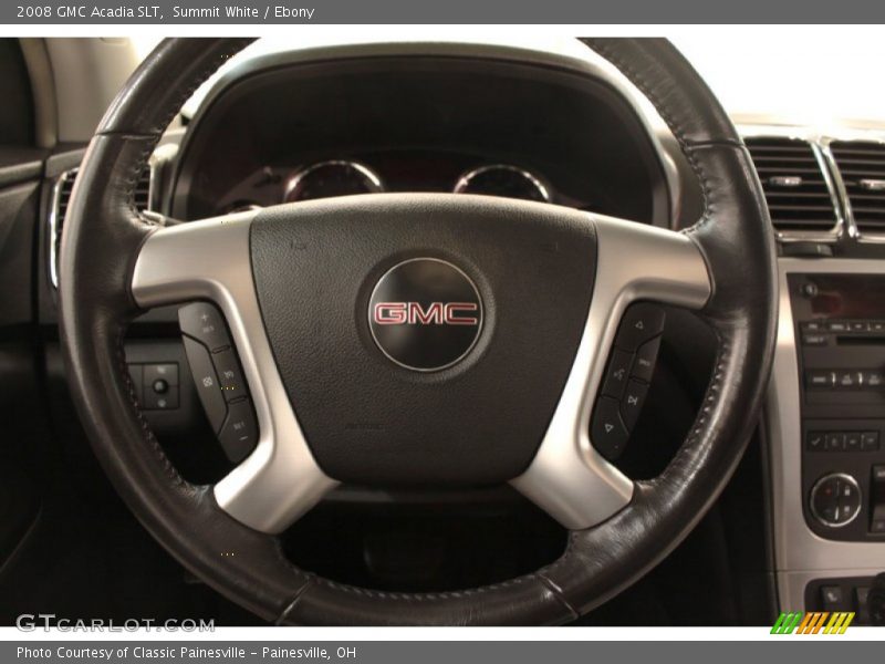 Summit White / Ebony 2008 GMC Acadia SLT