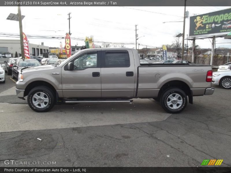 Arizona Beige Metallic / Tan 2006 Ford F150 FX4 SuperCrew 4x4