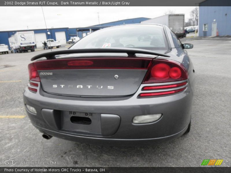 Dark Titanium Metallic / Black/Light Gray 2002 Dodge Stratus R/T Coupe