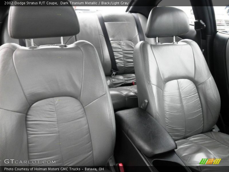 Dark Titanium Metallic / Black/Light Gray 2002 Dodge Stratus R/T Coupe