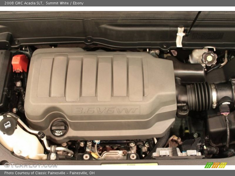 Summit White / Ebony 2008 GMC Acadia SLT