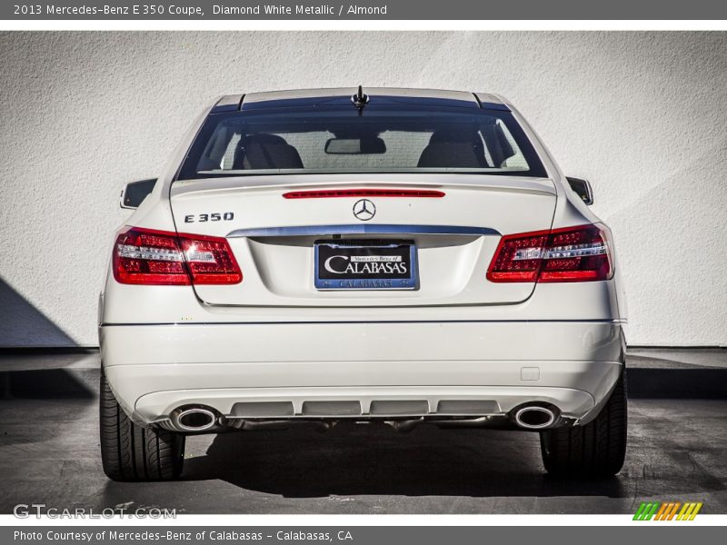 Diamond White Metallic / Almond 2013 Mercedes-Benz E 350 Coupe