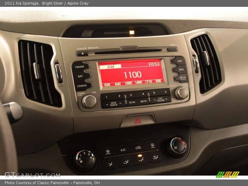 Bright Silver / Alpine Gray 2011 Kia Sportage