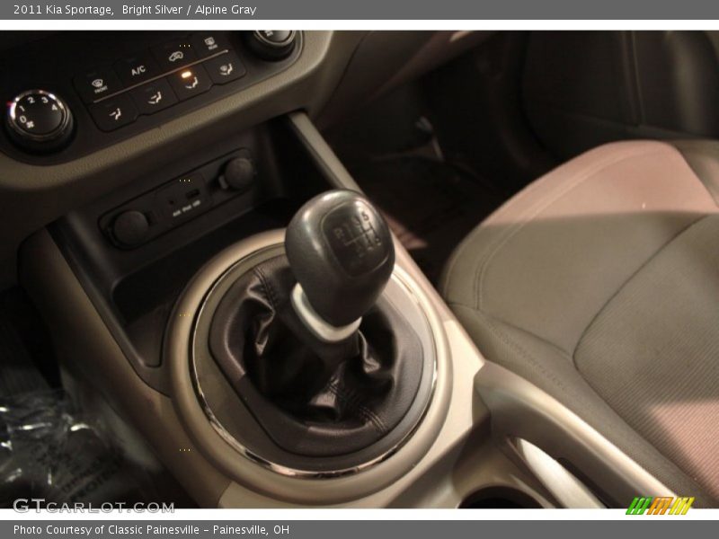 Bright Silver / Alpine Gray 2011 Kia Sportage