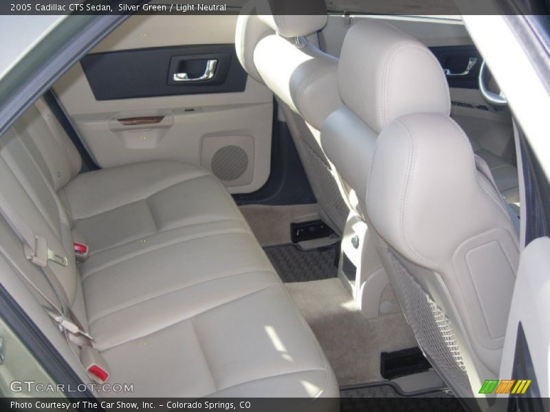 Silver Green / Light Neutral 2005 Cadillac CTS Sedan