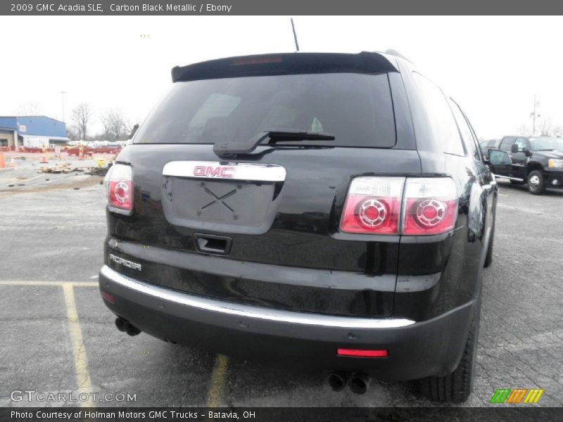 Carbon Black Metallic / Ebony 2009 GMC Acadia SLE
