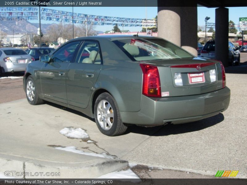 Silver Green / Light Neutral 2005 Cadillac CTS Sedan