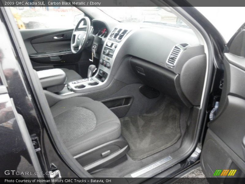 Carbon Black Metallic / Ebony 2009 GMC Acadia SLE