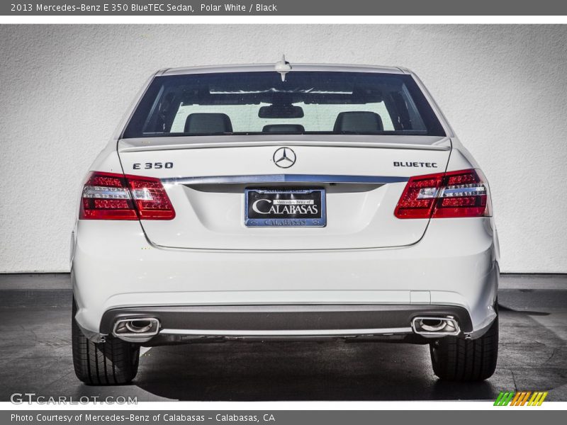 Polar White / Black 2013 Mercedes-Benz E 350 BlueTEC Sedan