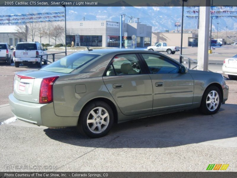 Silver Green / Light Neutral 2005 Cadillac CTS Sedan