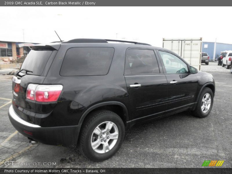 Carbon Black Metallic / Ebony 2009 GMC Acadia SLE
