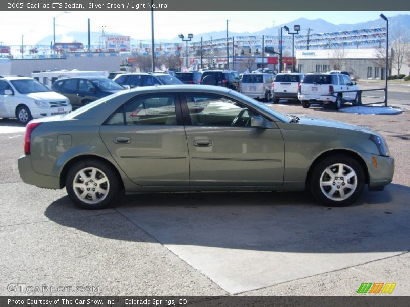 Silver Green / Light Neutral 2005 Cadillac CTS Sedan