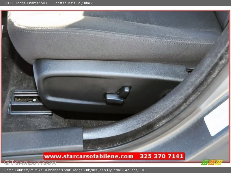 Tungsten Metallic / Black 2012 Dodge Charger SXT