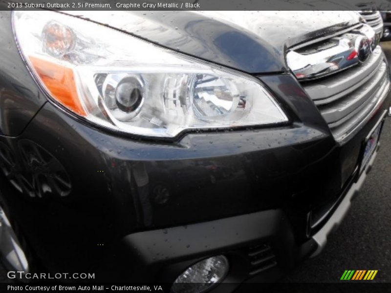 Graphite Gray Metallic / Black 2013 Subaru Outback 2.5i Premium