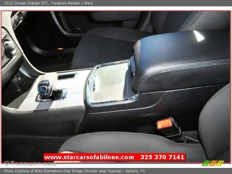 Tungsten Metallic / Black 2012 Dodge Charger SXT