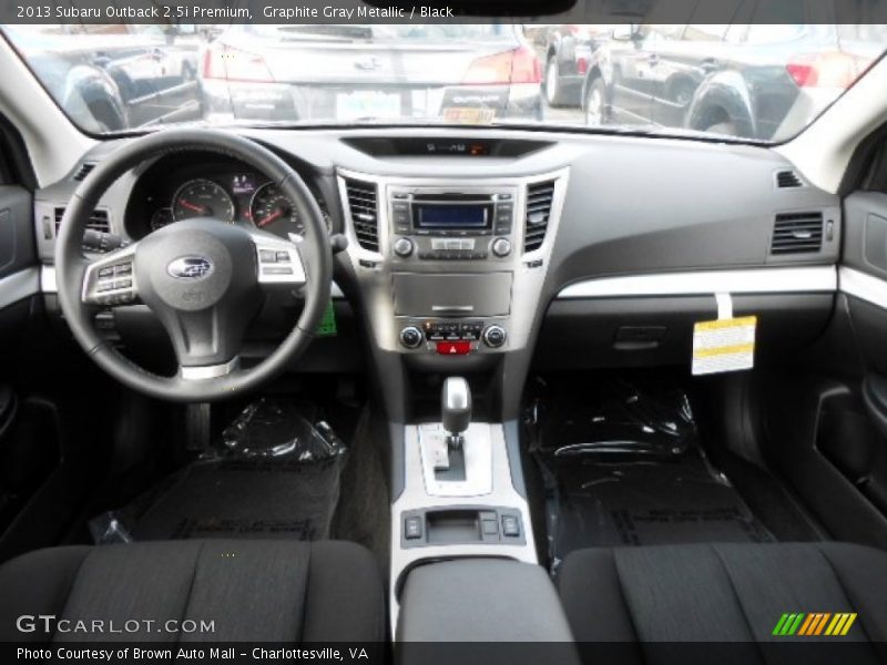 Graphite Gray Metallic / Black 2013 Subaru Outback 2.5i Premium