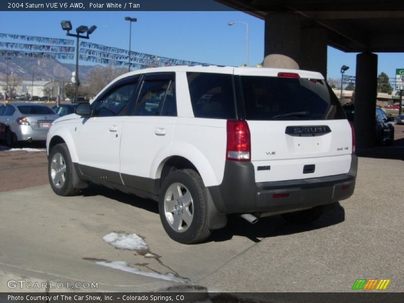 Polar White / Tan 2004 Saturn VUE V6 AWD