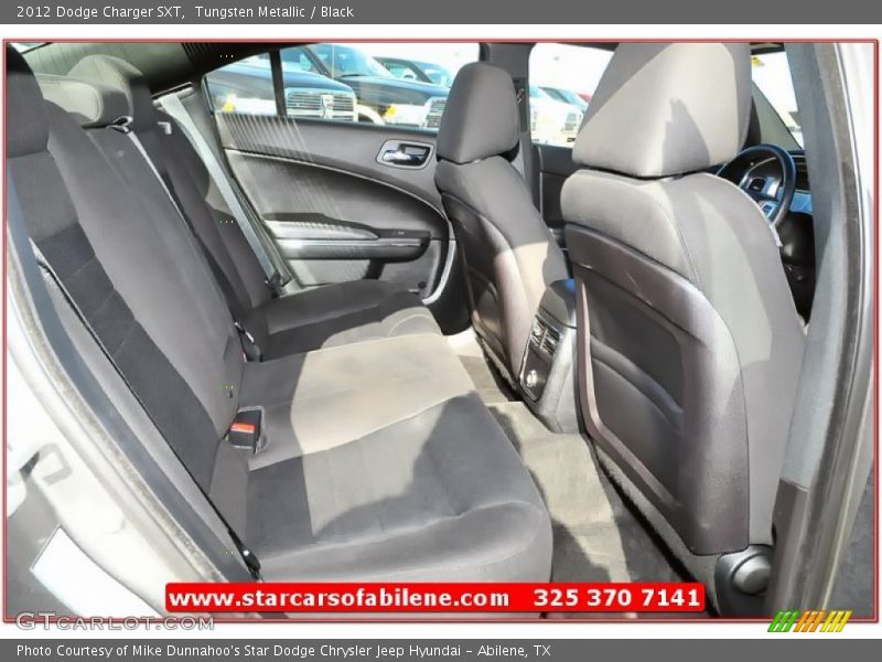 Tungsten Metallic / Black 2012 Dodge Charger SXT