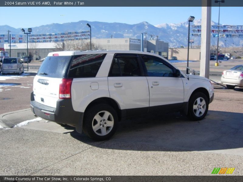 Polar White / Tan 2004 Saturn VUE V6 AWD