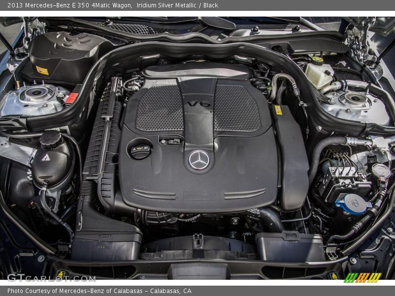 Iridium Silver Metallic / Black 2013 Mercedes-Benz E 350 4Matic Wagon