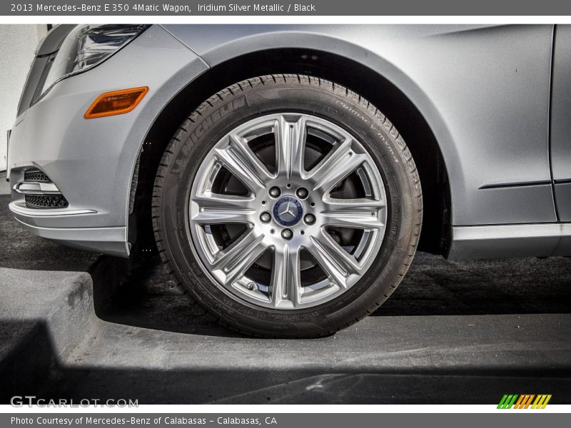 Iridium Silver Metallic / Black 2013 Mercedes-Benz E 350 4Matic Wagon