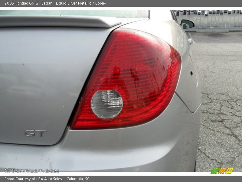 Liquid Silver Metallic / Ebony 2005 Pontiac G6 GT Sedan