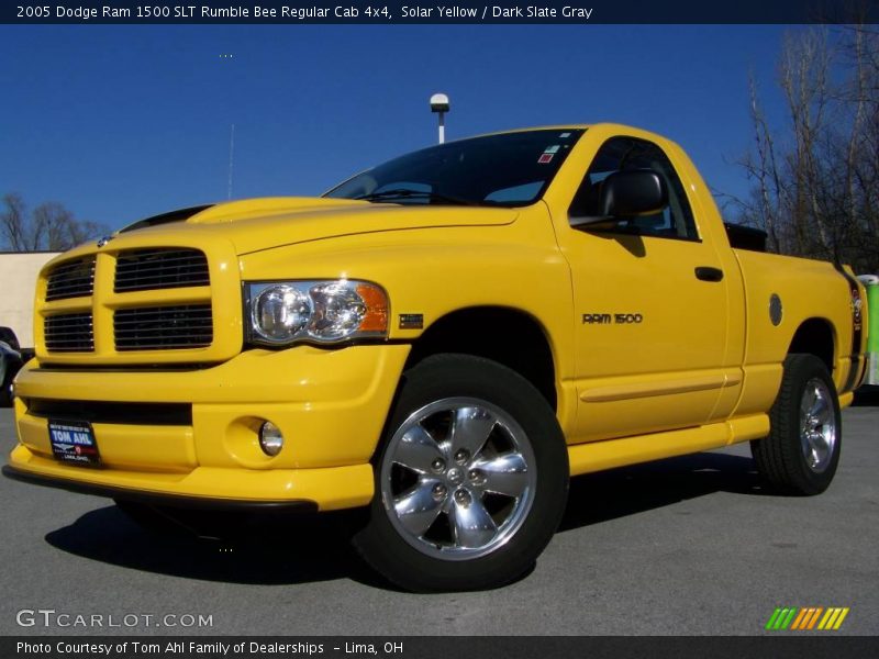 Solar Yellow / Dark Slate Gray 2005 Dodge Ram 1500 SLT Rumble Bee Regular Cab 4x4