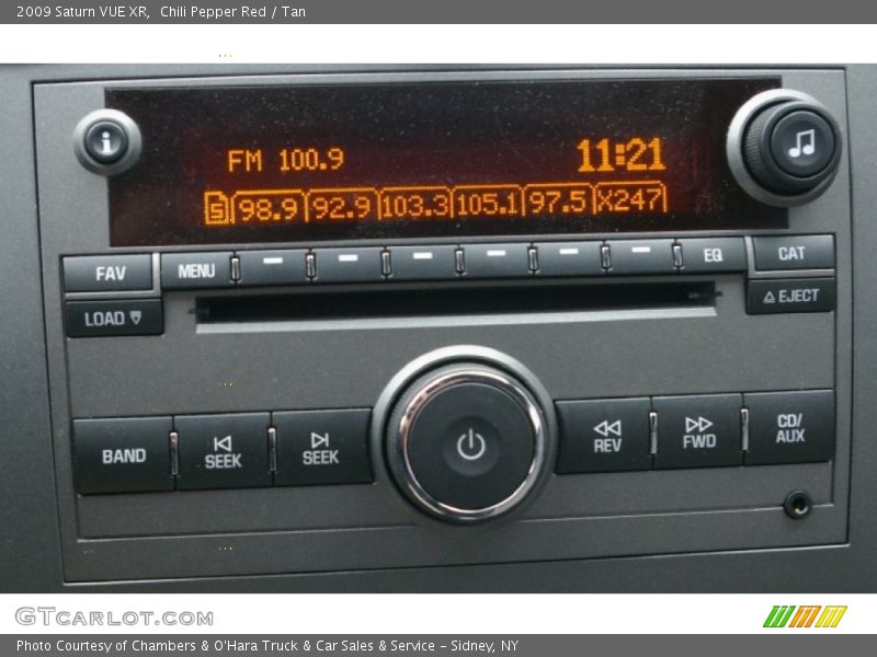 Audio System of 2009 VUE XR