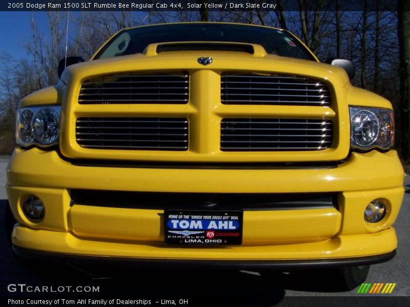 Solar Yellow / Dark Slate Gray 2005 Dodge Ram 1500 SLT Rumble Bee Regular Cab 4x4