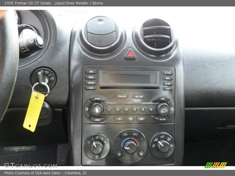 Liquid Silver Metallic / Ebony 2005 Pontiac G6 GT Sedan