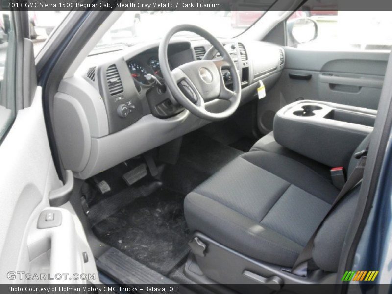 Stealth Gray Metallic / Dark Titanium 2013 GMC Sierra 1500 Regular Cab