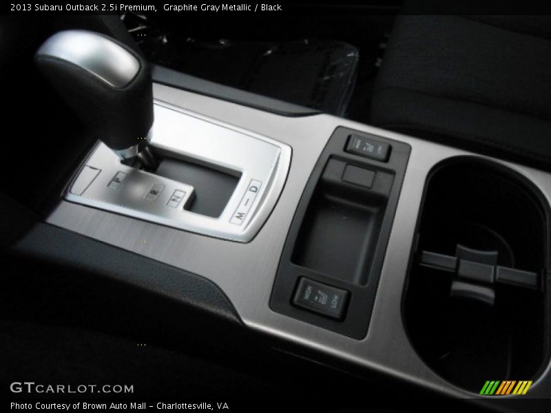 Graphite Gray Metallic / Black 2013 Subaru Outback 2.5i Premium