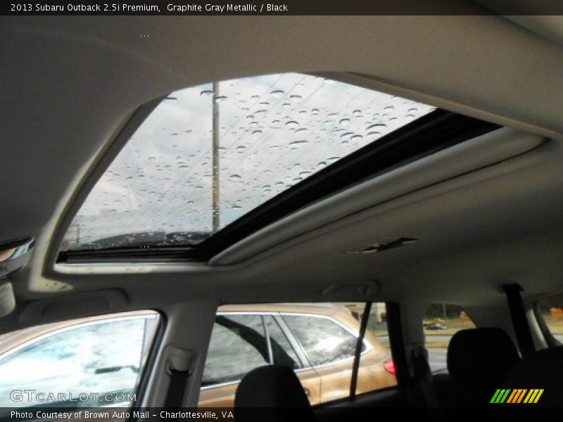 Graphite Gray Metallic / Black 2013 Subaru Outback 2.5i Premium
