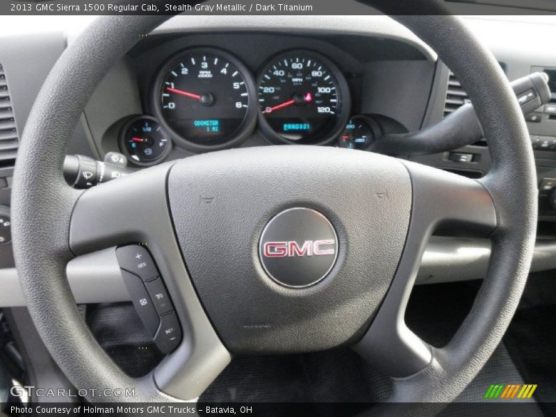 Stealth Gray Metallic / Dark Titanium 2013 GMC Sierra 1500 Regular Cab