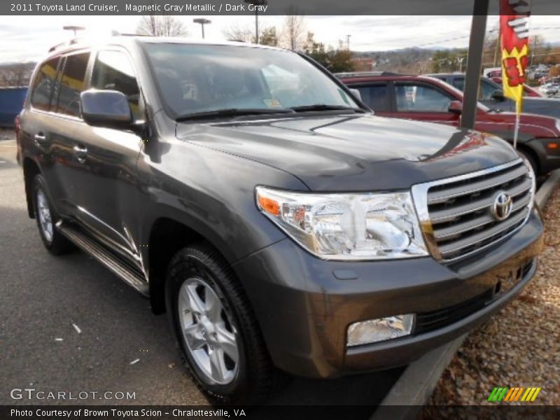 Magnetic Gray Metallic / Dark Gray 2011 Toyota Land Cruiser