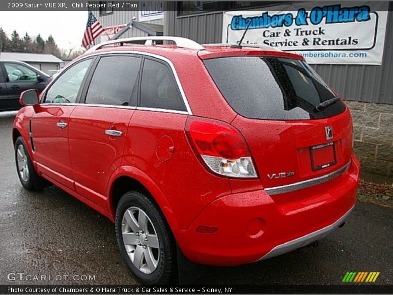 Chili Pepper Red / Tan 2009 Saturn VUE XR