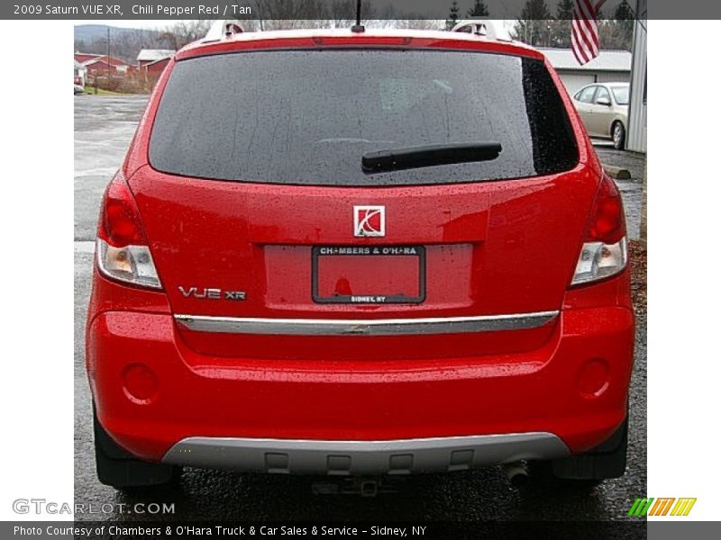Chili Pepper Red / Tan 2009 Saturn VUE XR