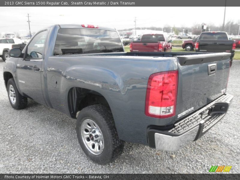 Stealth Gray Metallic / Dark Titanium 2013 GMC Sierra 1500 Regular Cab