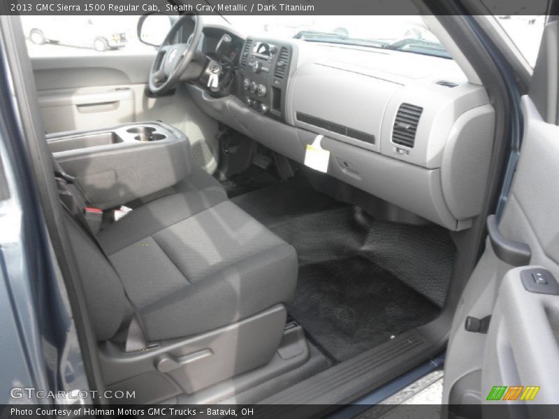 Stealth Gray Metallic / Dark Titanium 2013 GMC Sierra 1500 Regular Cab